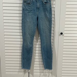 MOTHER Jeans “The Looker” Ankle Fray sz 24